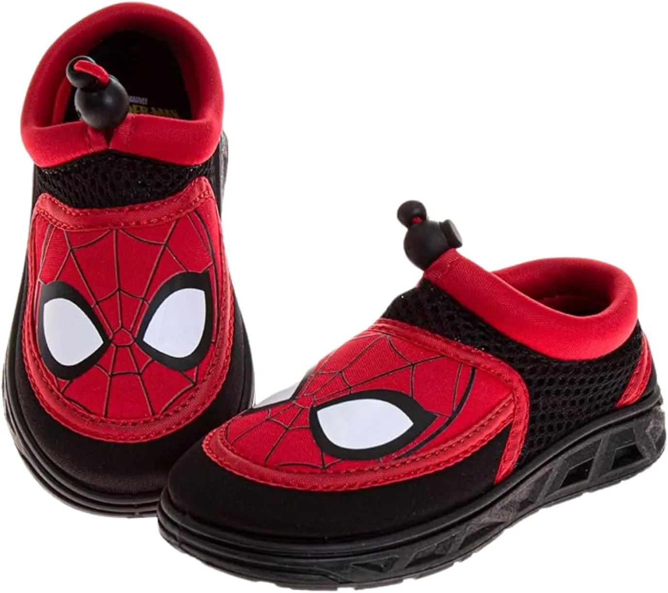 Josmo Marvel Spider-Man Boys Footwear Sandals Bundle Flip Flops & Water Shoes for Boys Size Toddler - Little Kids