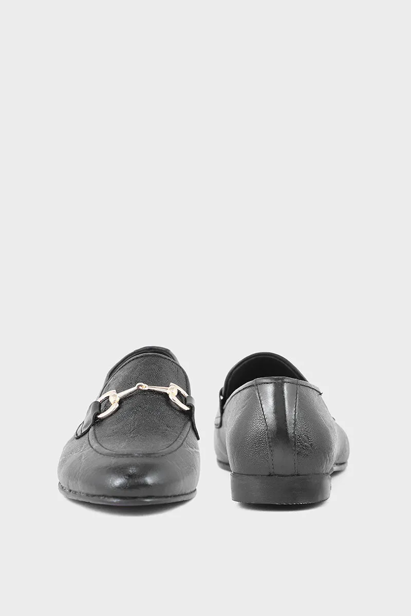 Men Formal Loafers MF7006-Black