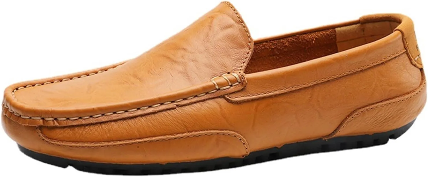 Men's Driving Soft Sole Penny Loafers Slip on Loafer Shoes