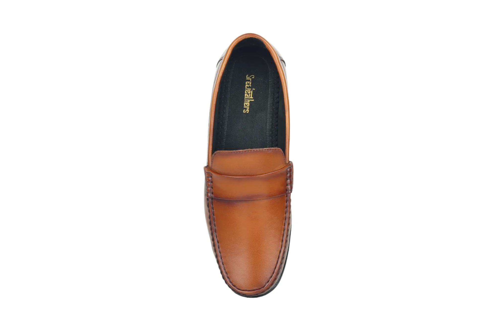 Mens leather loafer shoe 98003