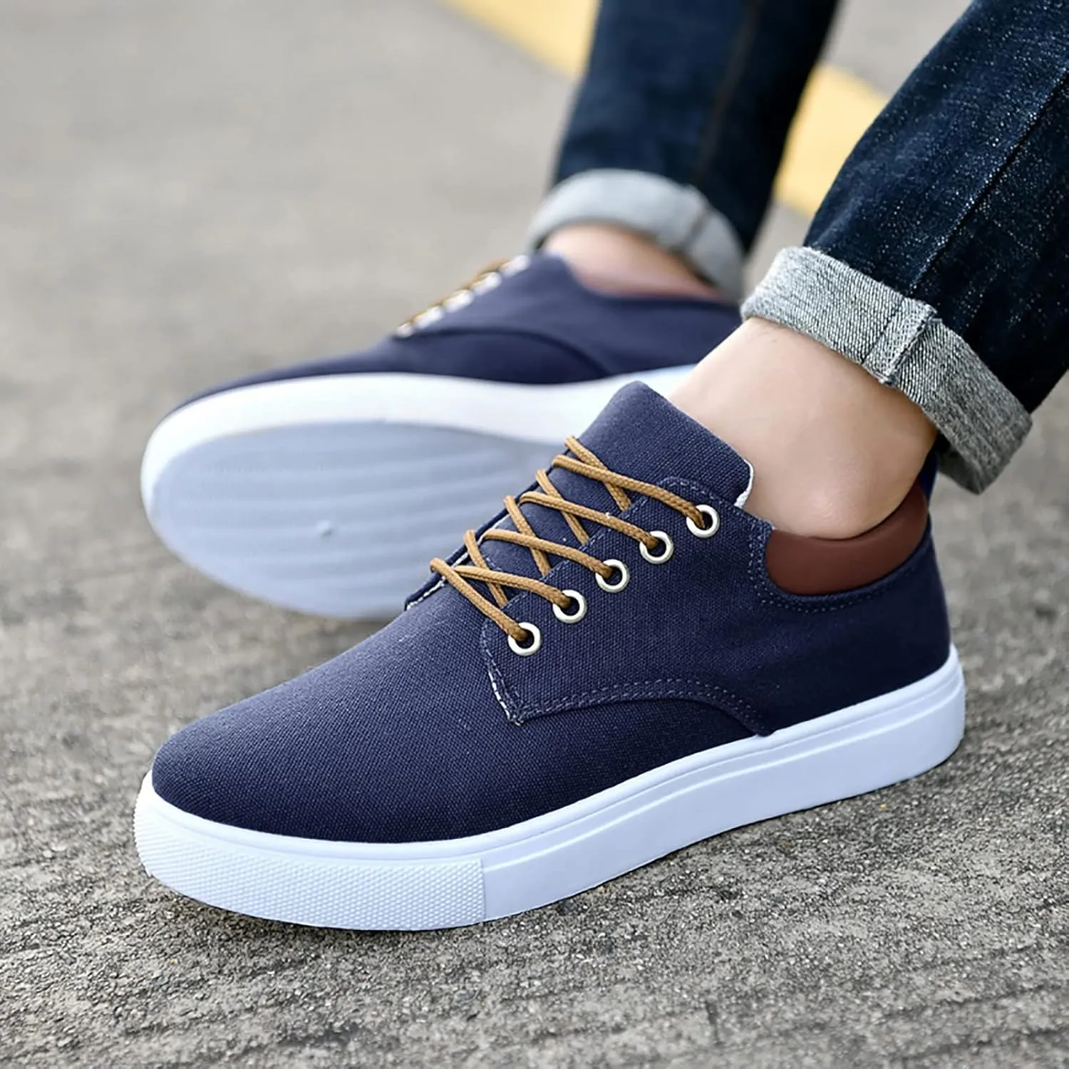 Men's Mesh Sneakers Walking Sneakers for Women Wide Width Women's Running Shoes Wide Toe Box Trendy Casual Platform Loafers for Women Slip On Sneakers Women